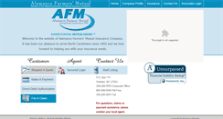 Desktop Screenshot of alamancefarmers.com